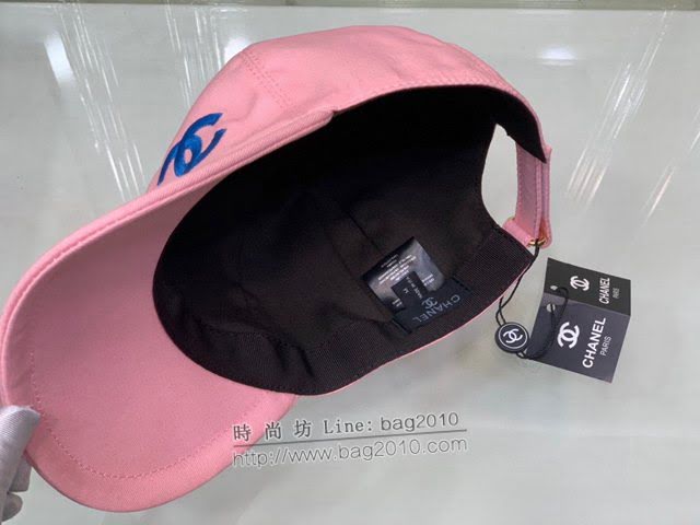 Chanel新品女士帽子 香奈兒立體刺繡鴨舌帽棒球帽  mm1723